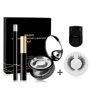 

Genailish NO GULE&NO MAGNETS Magic eyeliner kitS for dropshipping waterproof long lasting natural eyelashes