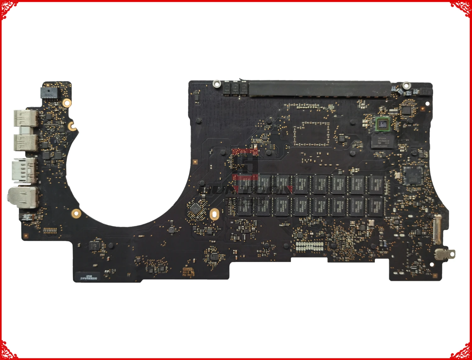 661-02524 для MacBook retina Pro 1" A1398 материнская плата I7 2,2 ГГц 16 Гб ОЗУ год материнская плата PCB 820-00138-A протестирована