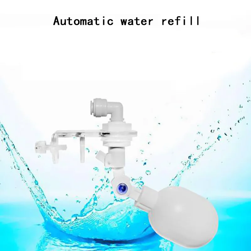 Válvula de Refil Automática para Tanque de Peixes Controlador de Nível de Água Recarga Automática Válvula Flutuante de Rolamento Válvula de Refil Peça