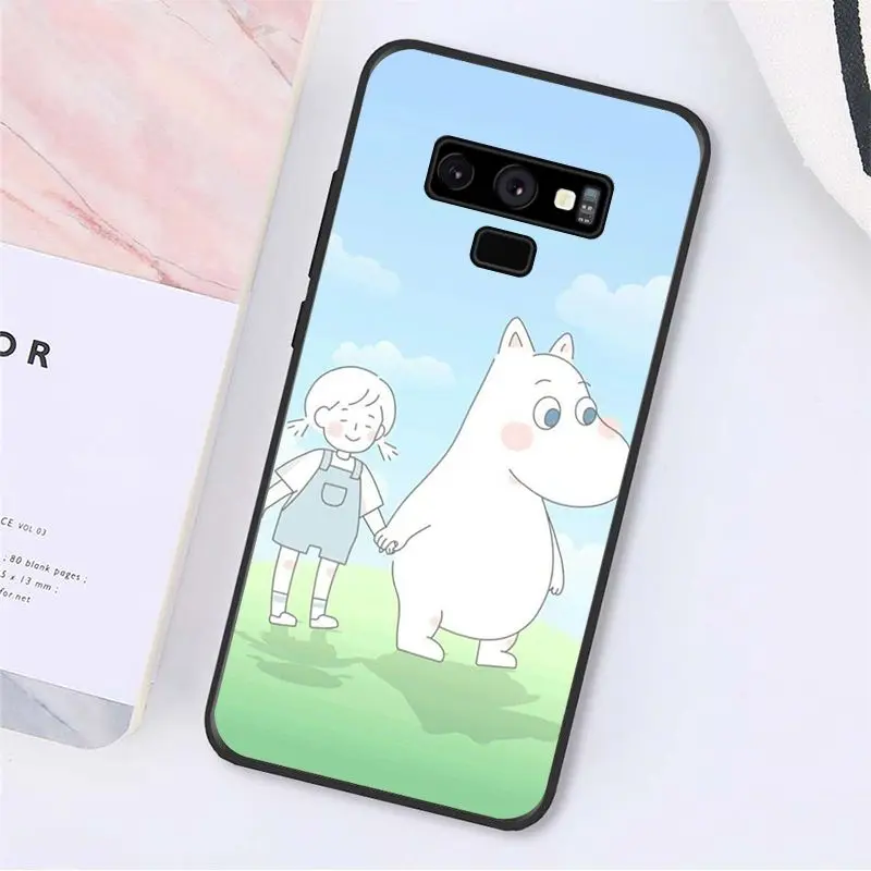 A8 Babaite с милым рисунком Муми-Тролль Бегемот чехол для телефона для samsung Galaxy A50 Note9 фотокамеры мгновенного действия 8 7 5 10 Pro J5 J6 Prime J7 DUO - Цвет: A8