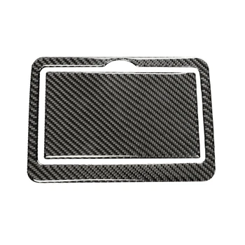 

for Infiniti Q50L Q60 Carbon Fiber Rear Drain Cup Panel Decoration Stickers Interior Stickers