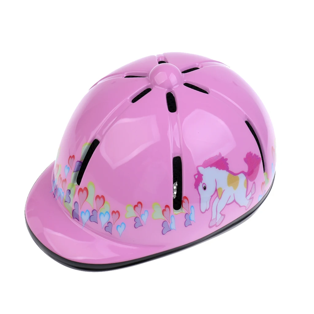 2 шт. шлем для верховой езды для детей регулируемый дышащий легкий розовый и черный спортивные шлемы детский шлем для верховой езды