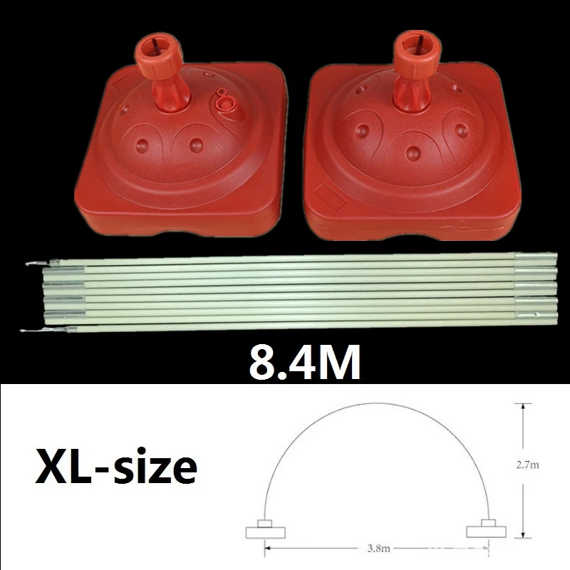 XL-size Прочный воздушный шар арочный Комплект свадебный большой набор колонна рамка Арка колонна-подставка База DIY Свадебная вечеринка магазин украшение двери - Цвет: XL-size