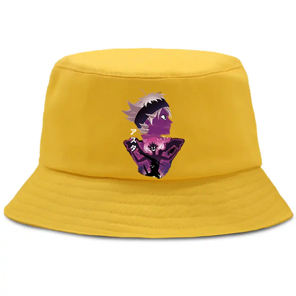 Black clover bucket hat Clearance