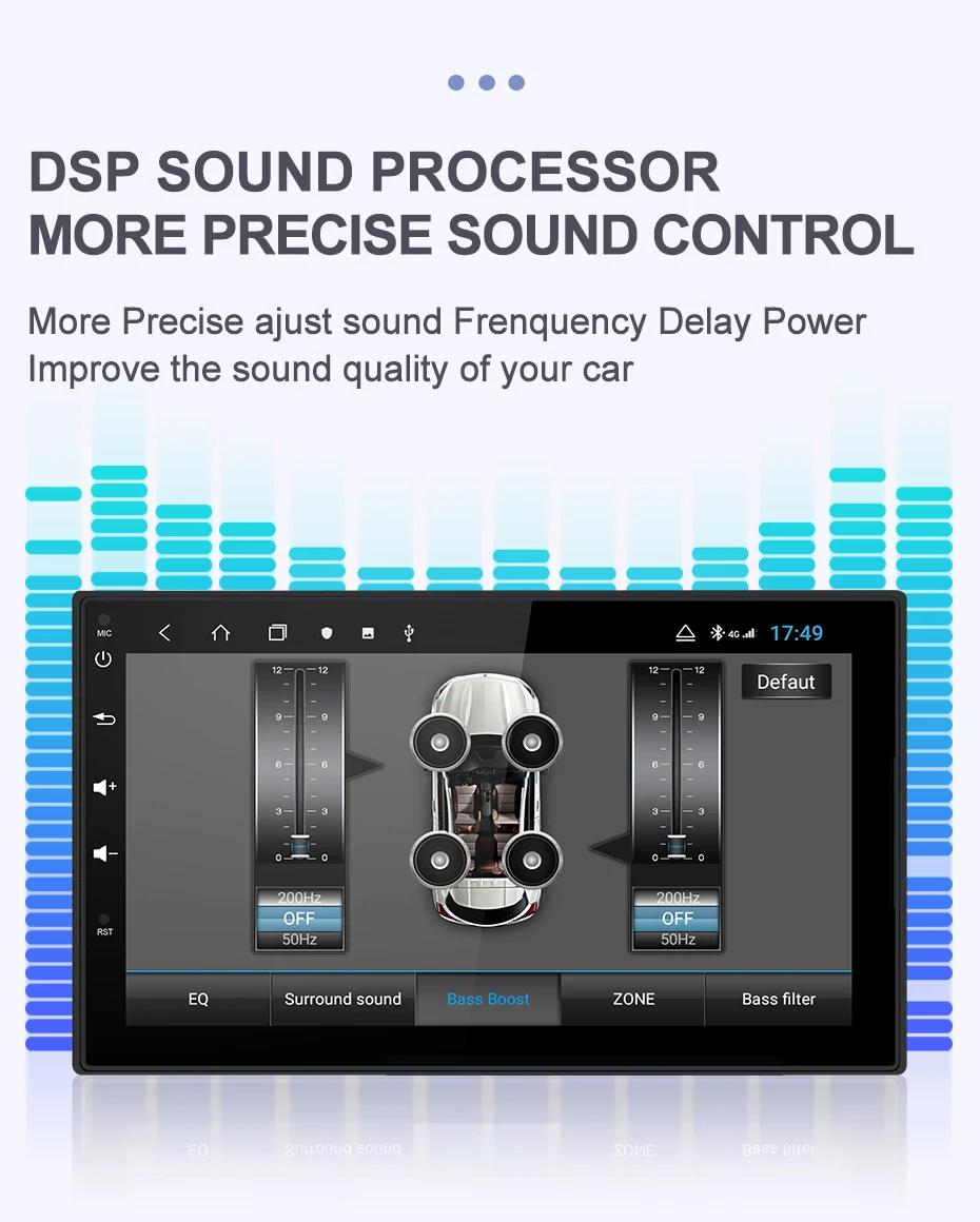 Perfect Isudar H53 4G Android 2 Din Auto Radio For Nissan/Xtrail/Tiida/Hyundai/KIA Car Multimedia GPS 8 Core RAM 4GB ROM 64GB Camera DVR 10