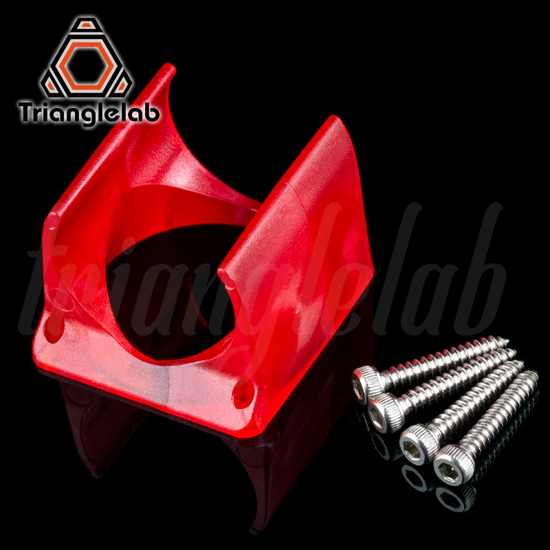 

Trianglelab Custom fan bracket for E3D V6 Heatsink for E3D hotend Radiator fan bracket for 3D Printer Extruder V6 prusa I3