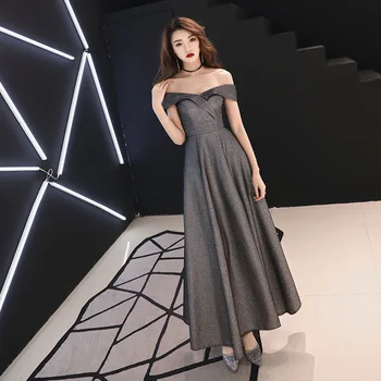 

Sexy Off The Shoulder Maxi Dress High Waist Evening Party Women Dress Plus Size Backless Bridal Long Dress Robe Longue Femme Ete