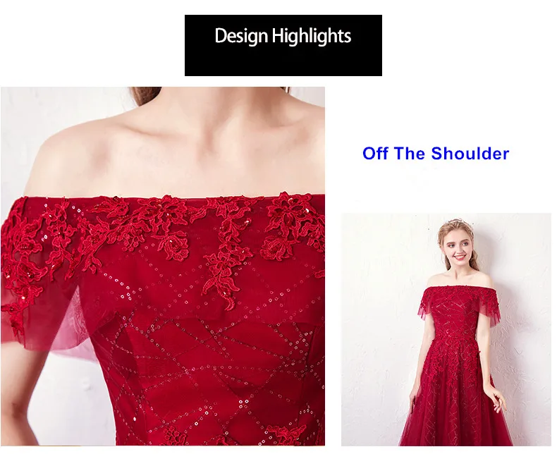 Robe de soiree новое поступление выпускные длинные элегантные вечерние платья кружевные с открытыми плечами банкетные платья vestido de festa вечерние платья