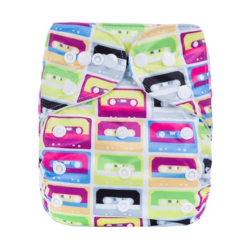

Waterproof Baby Cloth Nappies All In One Reusable Cloth Diaper Diaper Covers Cloth Diapers S6