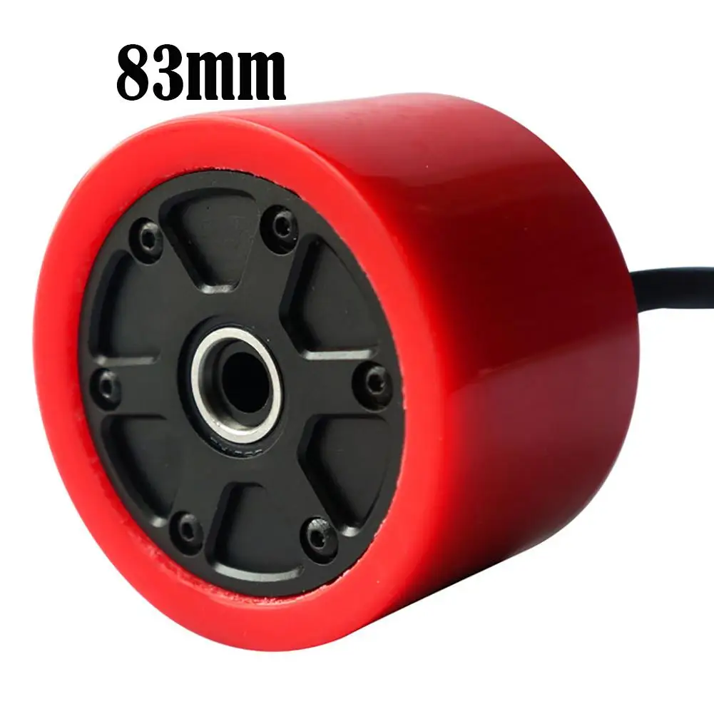 75/83mm Electric Skateboard Brushless Motor Wheels Kits M8 With Hall