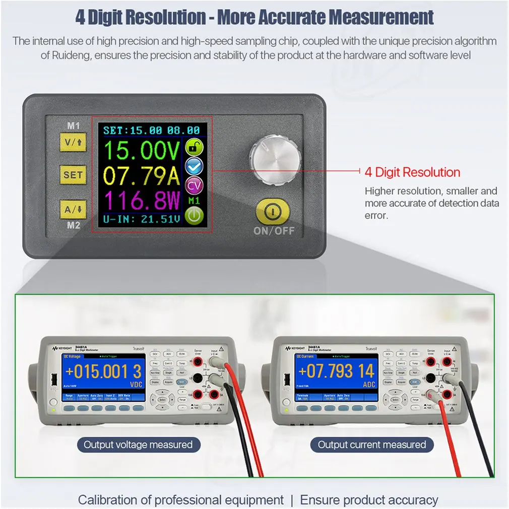 DPS3003 DPS3012 Постоянное Напряжение Ток понижающий Программируемый Модуль питания понижающий преобразователь напряжения ЖК-вольтметр 32 в