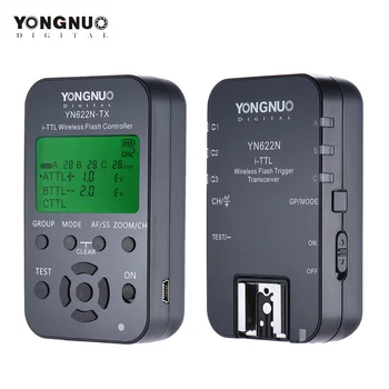 

YONGNUO YN622N-KIT Wireless Remote Control 100M I-TTL Flash Trigger Transceiver Pair Kit for Nikon D70 D90 D200 D300 DSLRs