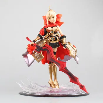 

The Fate Stay Night Red Saber Figure Armor Anime Sexy Figure PVC Acton Figure Brinquedos Collection Model Toy Gift