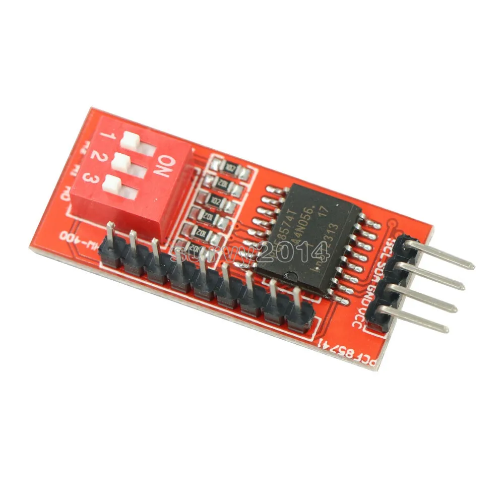 PCF8574T IO Extension Module IO Expansion Shield IIC I2C DIP Swith For Arduino 