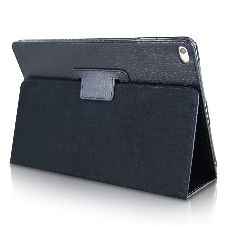 Для iPad 9,7 A1893 A1954 A1822 A1823 чехол Обложка для iPad Air 2 A1566 A1567 A1474 A1475 A1476_Smart Wake-сна и магнитного поля - Цвет: Черный