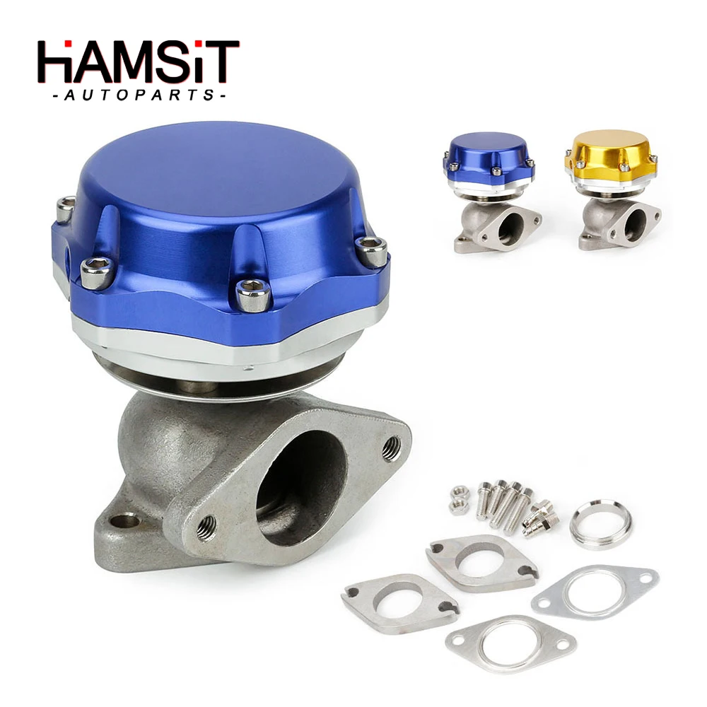 Hamsit Esterna Generale Valvola Kit Turbo Collettore Di Scarico Compressore Wastegate Turbocompressore Valvola Di Sfiato Aria 38 Millimetri Dump Anell