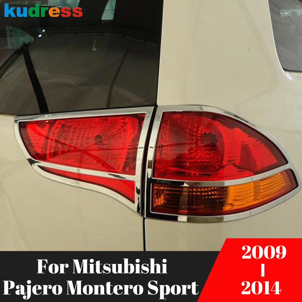 Car Rear Light Lamp Cover Trim For Mitsubishi Pajero Montero Sport 2009