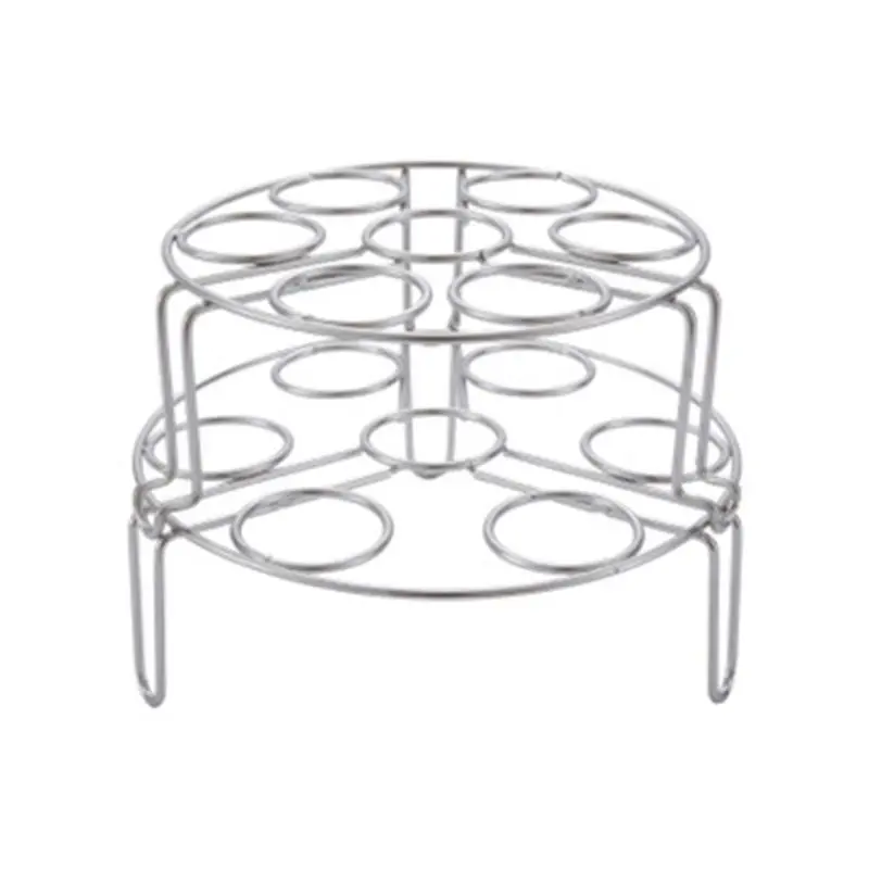 

Multi-purpose stackable egg steamer rack tripod, anti-scalding transfer clip, for instant pot accessories