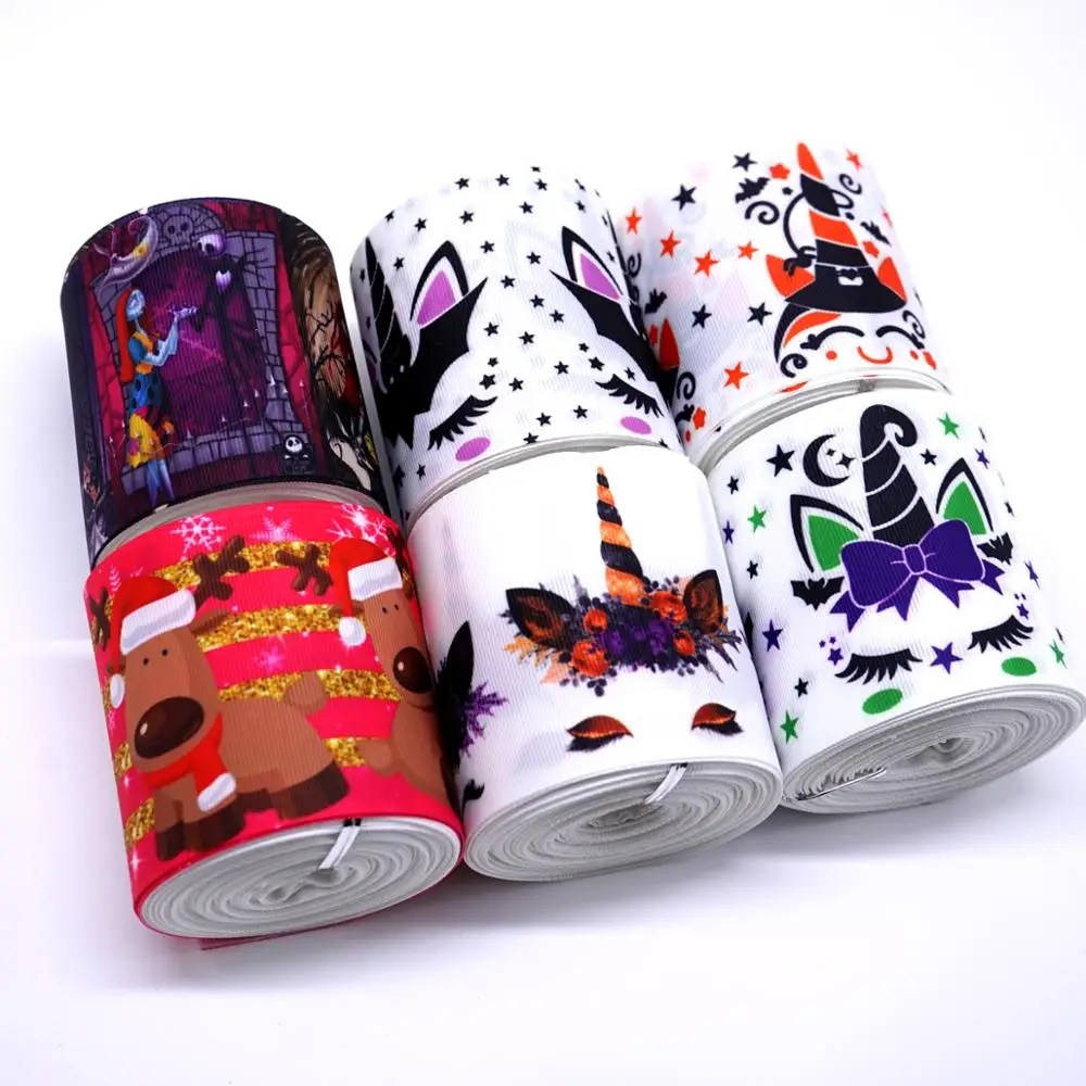 

DIY Craft Supplies cartoon character printed grosgrain ribbon, satin ribbon 10 yards. 31251-