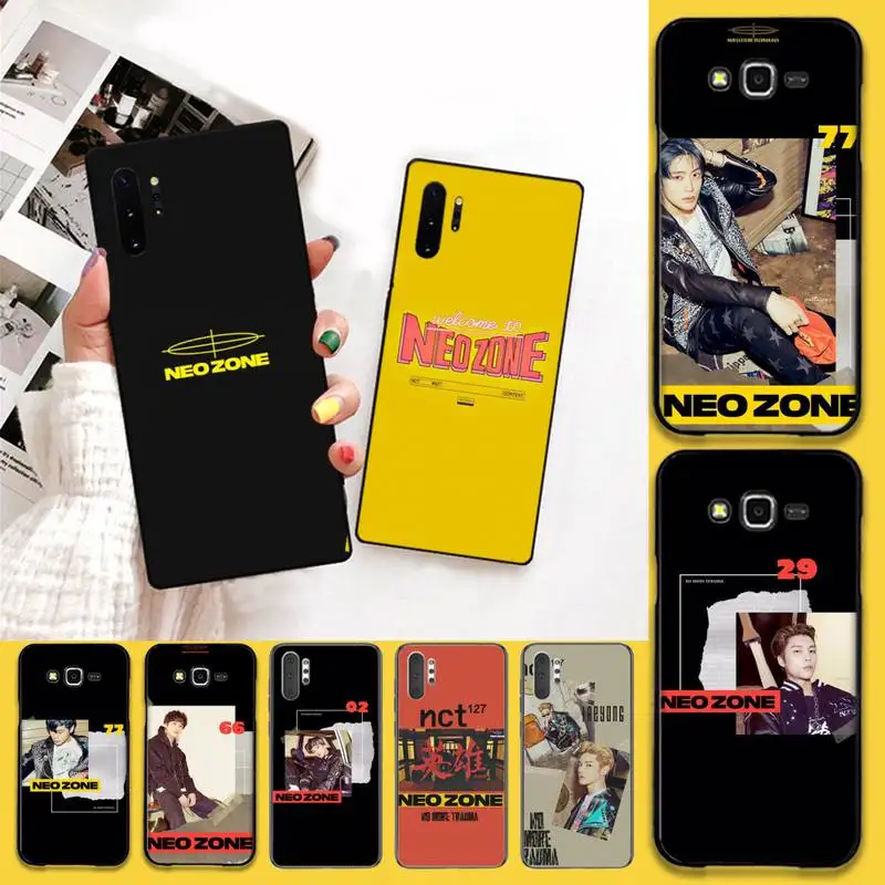 HPCHCJHM kpop NCT 127 Neo Zone чехол для телефона Samsung Galaxy J7 J8 J6 Plus 2018 Prime Note 7 8 9 10 pro | Мобильные