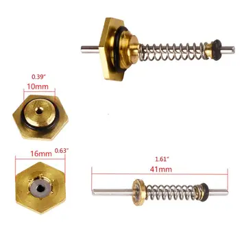 

10 Pcs Gas Boiler Water Linkage Valve Thimble 10mm/12mm Length High Quality Y98B