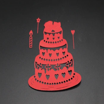 

Candle Frame Cutting Dies Birthday Cake Metal Cut Die Mold Card Scrapbook Embossing Paper Craft Knife Mould Blade Punch Stencils