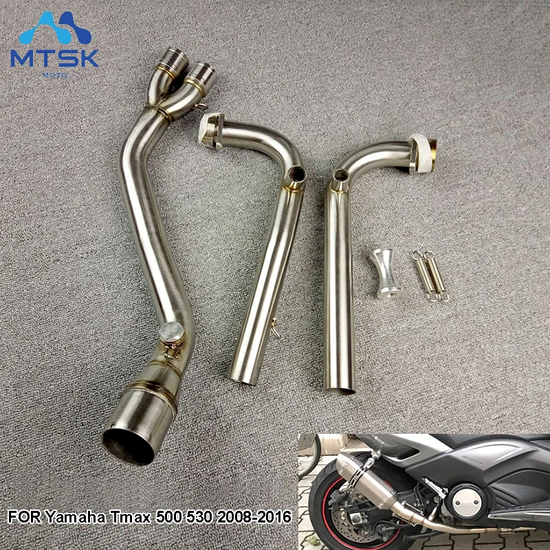 Для Yamaha T-MAX Tmax 500 530 выхлопная полная система передняя Труба heade T-MAX 530 2008- без глушителя
