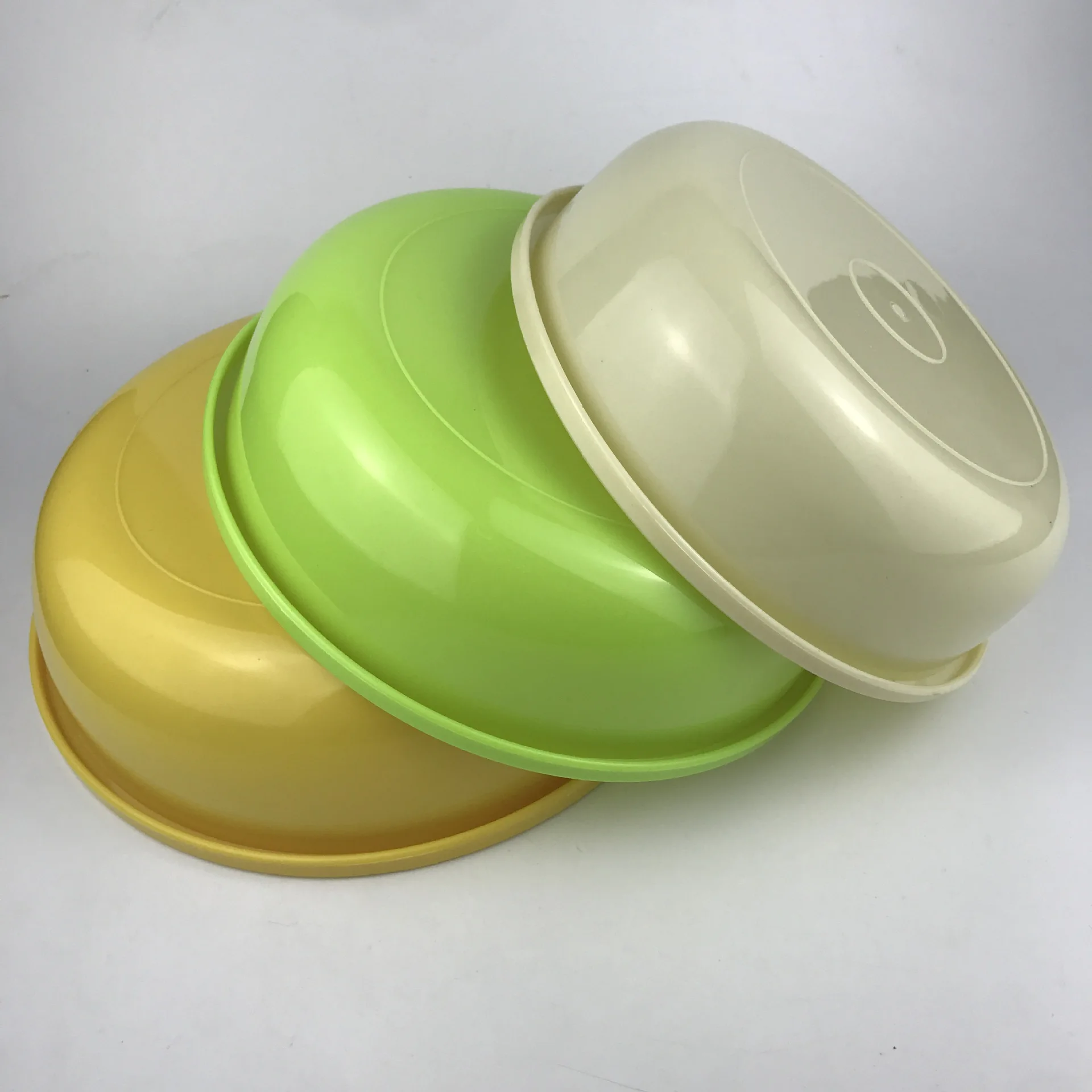 

Thick er liao pen Portable Bait Tray Fishing Bait Box Three Kit Non-stick Bait Basin Sets Pots