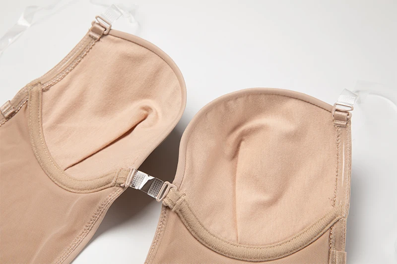 Decote em v Shaper sem Costas Empurrar para Cima Bodysuit Shapewear Profundo Corpo Mergulho Tanga Shapers Cintura Trainer Mulher Cinta Clara Acolchoado Espartilho u 14 Pijamas e Moda Íntima