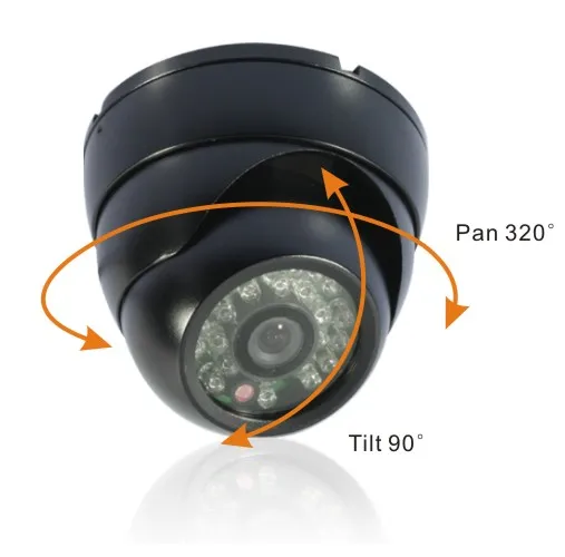 1/3 &quot420TVL SONY CCD IR цветная CCTV комнатная купольная для системы безопасности