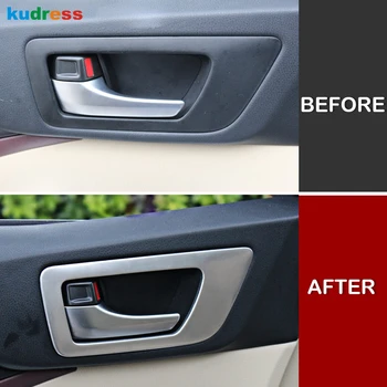 

For Toyota Highlander 2019 2018 2015-2017 Interior Accessories Door Inner Handle Bowls Cover Frame Trim Left Hand Driver