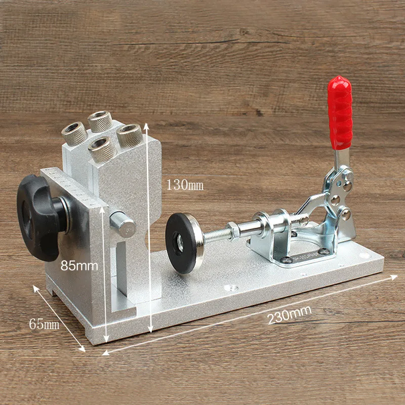 105402 Katsu Pocket Hole Drilling Jig Kit With Step Bit Woodworking Joinery  Tool - Woodworking Machinery Parts - AliExpress