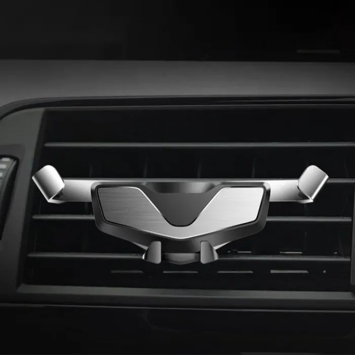 Автомобильный держатель для сотового телефона Air Vent клип держатель телефона сплав универсальный для смартфона авто автомобиль бесплатно вращающийся YAN88