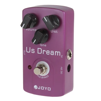 

Joyo JF-34 US Dream Guitars Pedal with High Gain Distortion & True Bypass & 3 Knobs Guitar & Accessories for Electric Guitar
