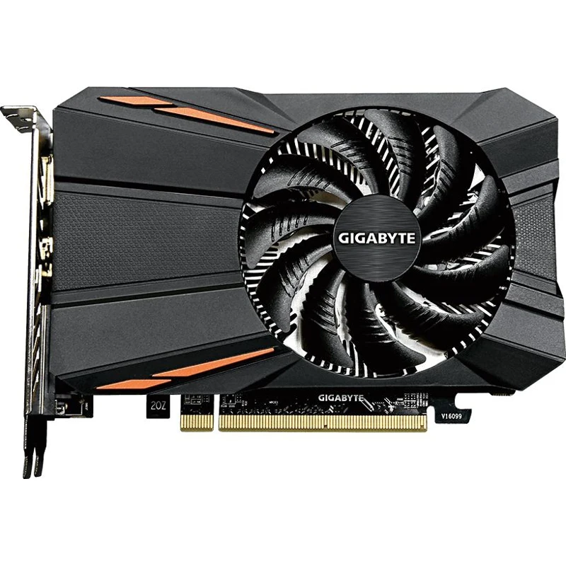 Видеокарта Gigabyte PCI-E GV-RX560OC-4GD AMD RX560 4096Mb 128b GDDR5 1189/7000 DVIx1/HDMIx1/DPx1 Ret