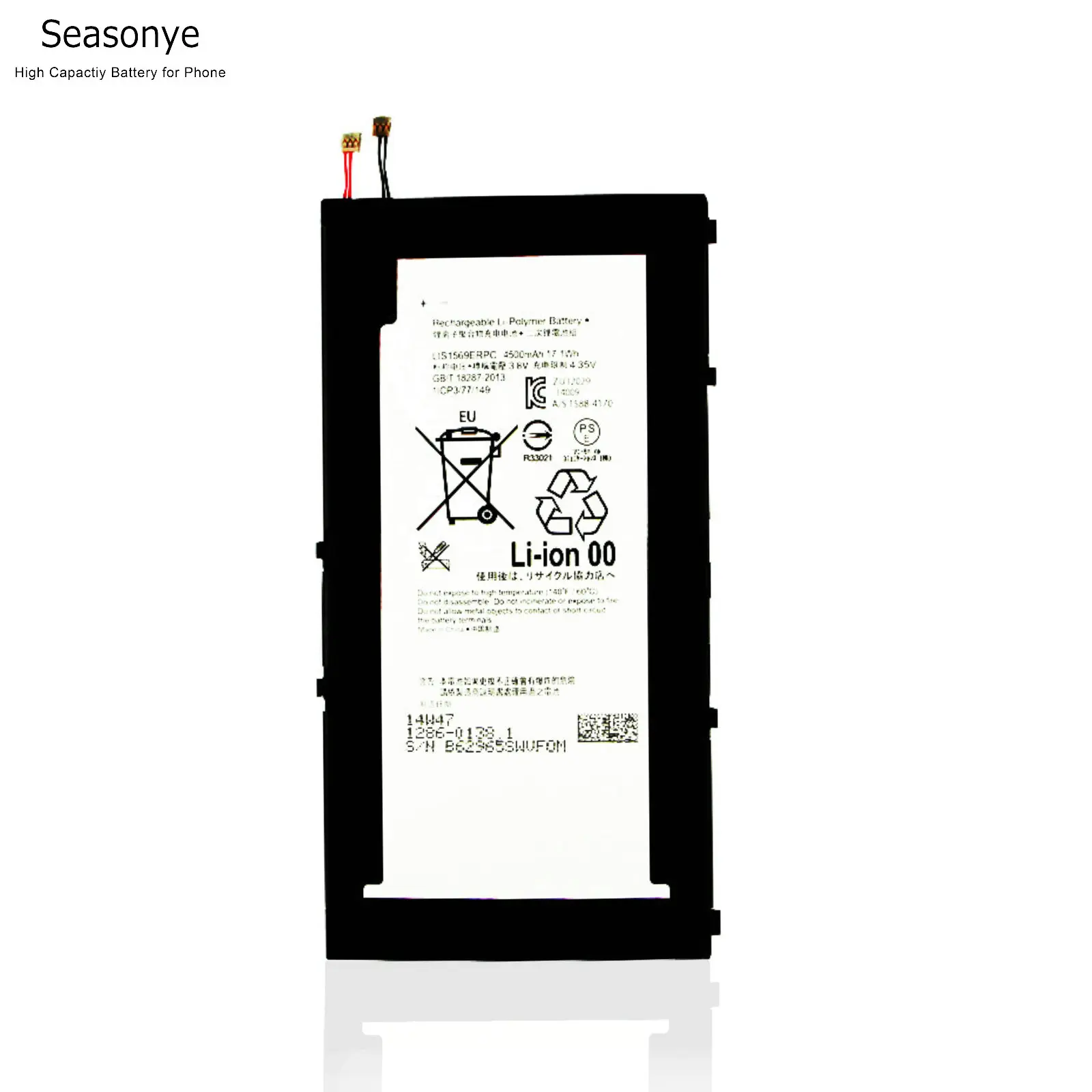 

Seasonye Genuine 4500mAh LIS1569ERPC Tab Replacement Battery For Sony Xperia Z3 Tablet PC Compact SGP611 SGP621 SGP641 SOT22