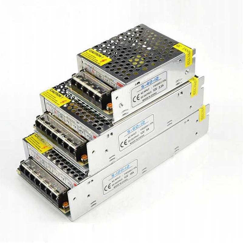 Трансформаторы для освещения источник питания светодиодных лент 5 в постоянного