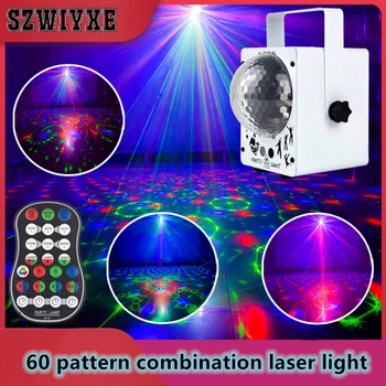 

Super Mini Projector DJ Disco LED Light Stage Party Laser Lighting Show Plug