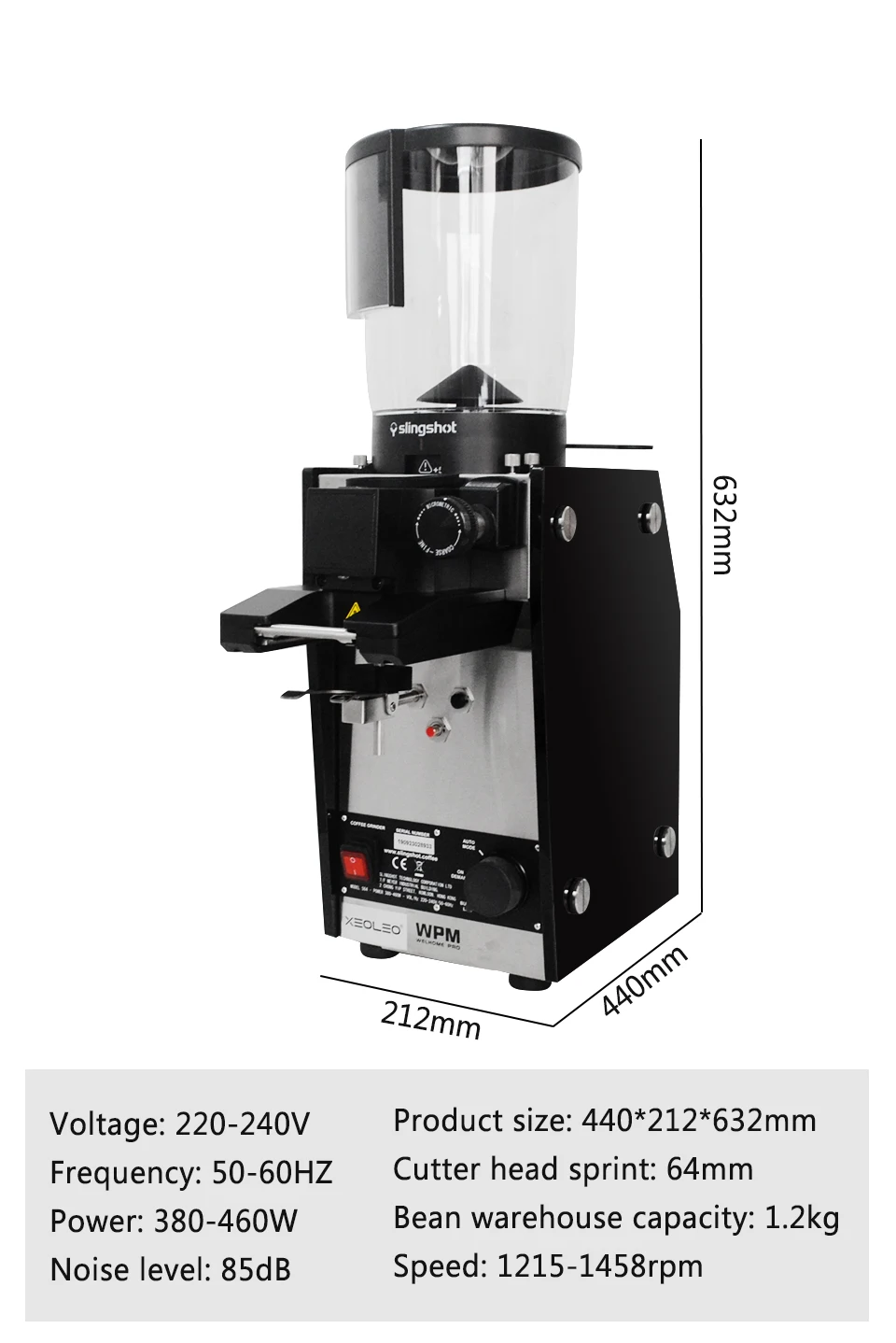 Slingshot Coffee Grinder Electric 