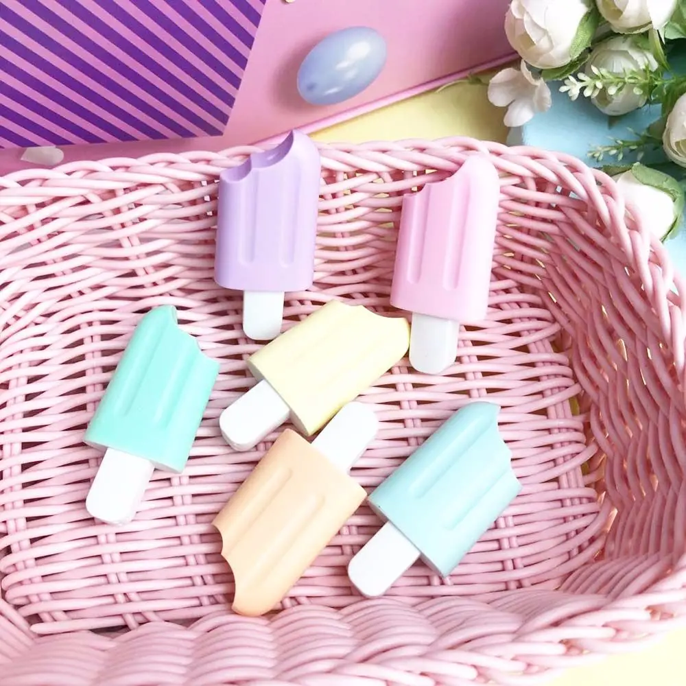 

Симпатичная кавайная ручка для рисования канцелярские принадлежности для выделения Марка мороженого Форма флюоресцентная ручка