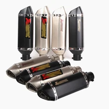 51 мм Универсальный мотоцикл выхлопной Akrapovic Грязь велосипед ямы выхлопной escape модифицированный GY6 скутер Yoshimura глушитель R1 R3 MT07 Nmax