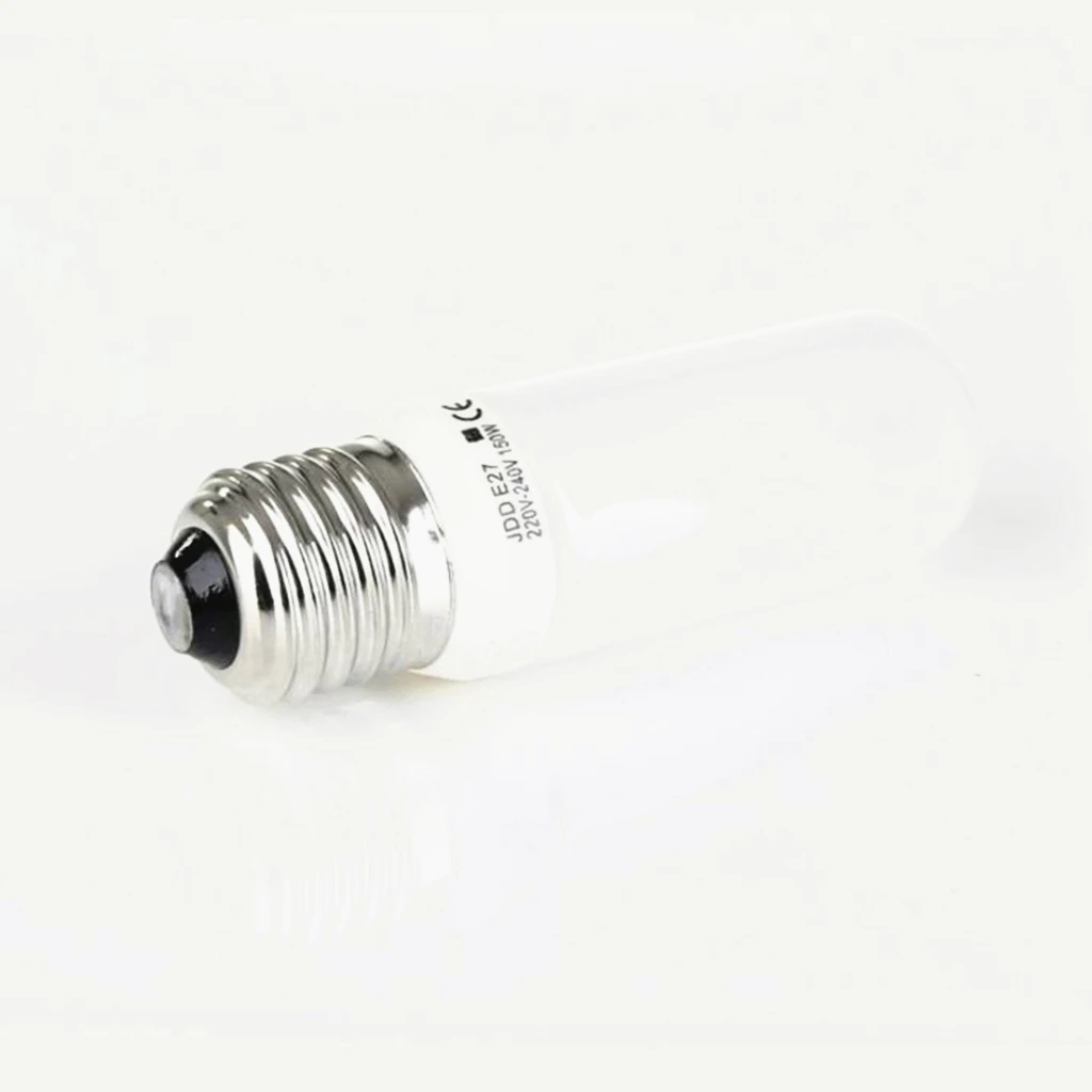 JDD Type 150W 220V-240V E27 Frosted Halogen Light Bulb Modeling Lamp Tube