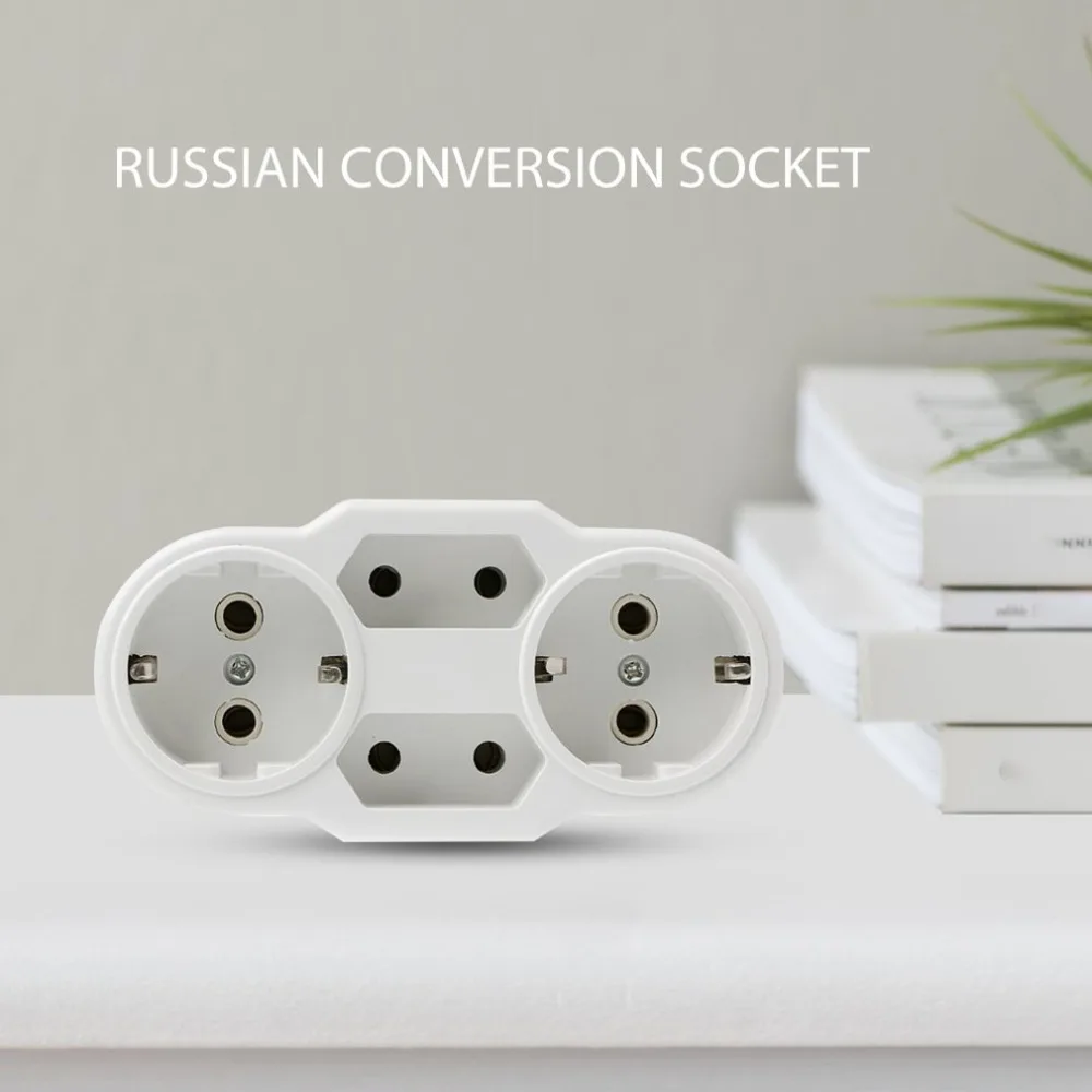 Профессиональная переходная розетка Европейского типа, 1-4 варианта, стандартный адаптер питания европейского стандарта, розетка для путешествий на открытом воздухе, AC 110~ 250 В