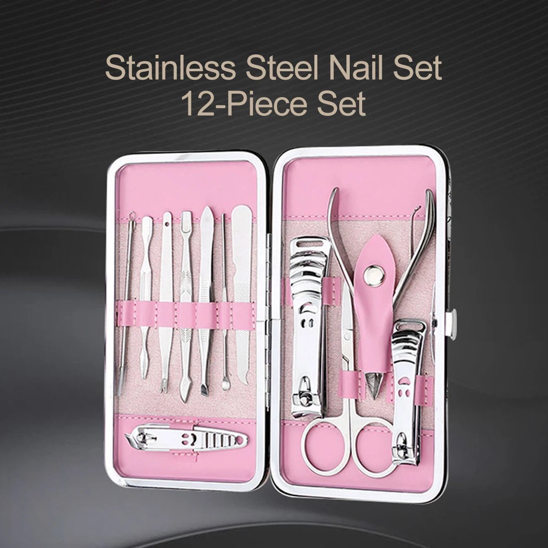 Горячая Распродажа, 3 модели, инструменты для ухода за ногтями из нержавеющей стали для путешествий и дома, маникюрный набор, набор для стрижки ногтей