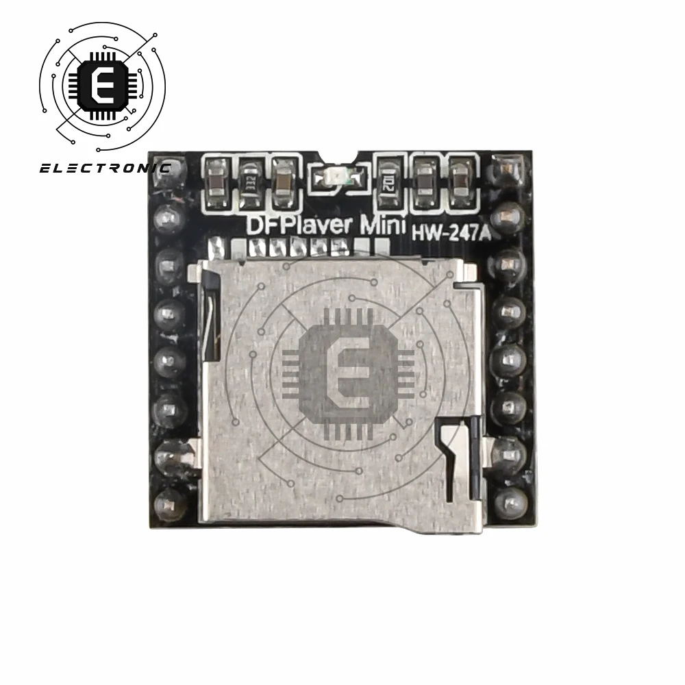 Мини модуль MP3-плеера плата аудио декодера с TF-картой для Arduino DF Play