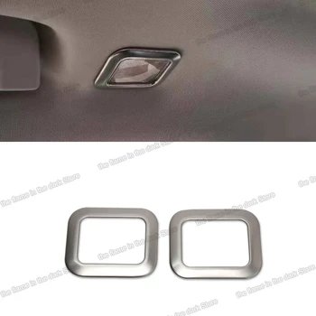 

Lsrtw2017 for Ford Focus MK4 Car Roof Reading Light Frame Trims Interior Accessories Chrome 1 Pair 2019 2020 2021
