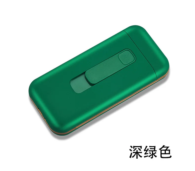 Модный футляр для сигарет с электронная USB Зажигалка для 20 штук тонкая сигарета держатель для табака плазменная дуговая Зажигалка для Для мужчин