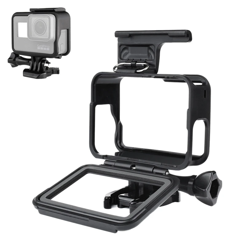 Для спортивной камеры Gopro Hero защитная рамка Боковая открытая защитная рамка Спортивная камера портативный защитный чехол с крышкой объектива fo