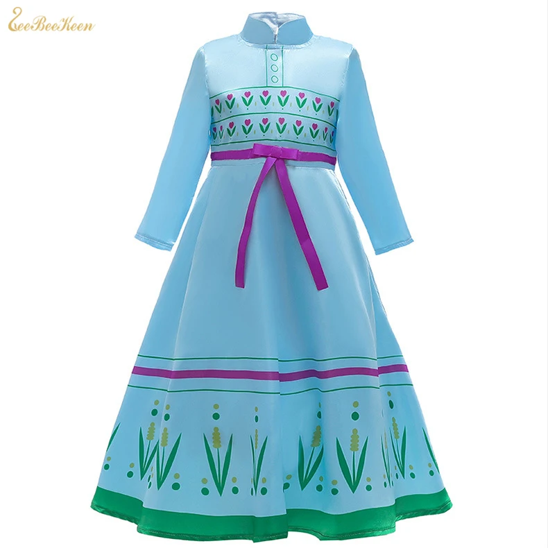 Детский маскарадный костюм на Хеллоуин Новогоднее платье 2019 г. Платье для детей в