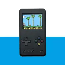 

Powkiddy Pocket Game Console Mini Retro Handheld 10000Mah 8-Bit Nostalgic Fc Power Bank Built-In 500 Game Tv Video Players